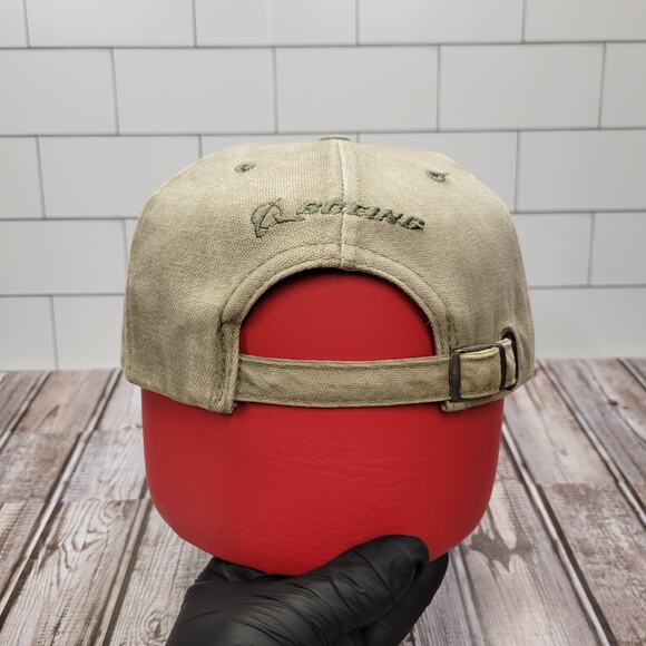 Vintage Boeing C-17 Adjustable Strapback Hat Cap Military Aircraft - Picture 3 of 8